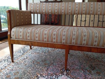 AKCIA ✨Vzácna Biedermeier pohovka z r. 1830✨ - 3