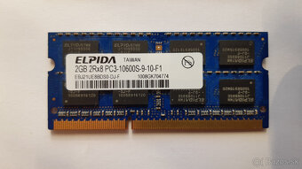 Pamat RAM SODIMM DDR3 2GB 4GB Samsung - 3