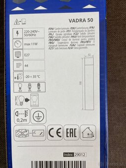 Záhradné svetlo - 3