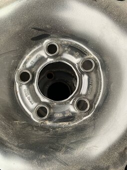 14 plechove disky 5x100 vw group - 3