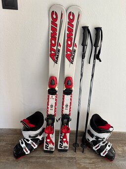 Lyže, palice, lyžiarky - 3