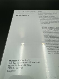 Microsoft Surface Pro 9 Graphite - 3