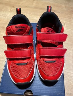 Červené športové tenisky Reebok 29 - 3