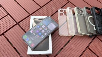 Vymenim iPhone 15 Pro 256gb Natural - Alza - 90% bateria - 3