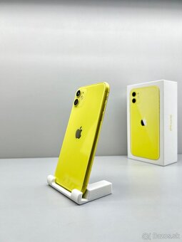 iPhone 11 YELLOW NOVÁ BATÉRIA 100% ZDRAVIE - 3