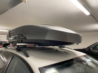Prenajom stresneho boxu Thule Motion L & Hapro Traxer 6.6 - 3