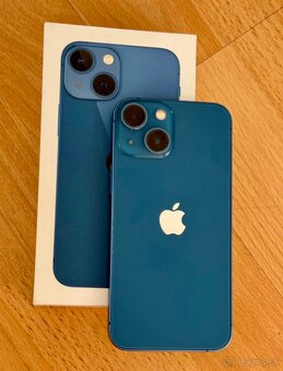 iPhone 13 Blue BATERIE 100% TOP - 3