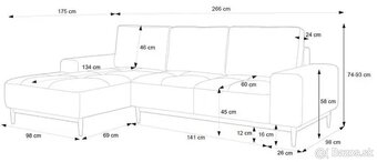 Rohová sedacia súprava - 3