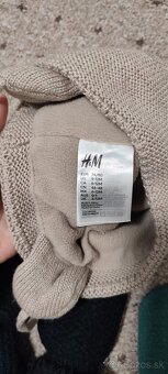 Čiapky na šnúrky 74/80, rukavice - 3