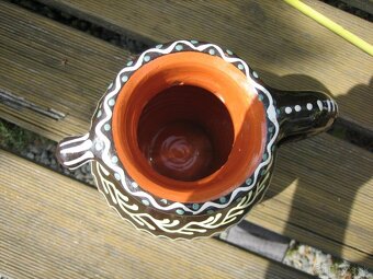 Pozdišovská keramika džbán výška 23 cm. Pozdišovce. - 3