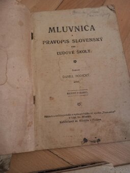 Staré školské učebnice (1892–1937) – originály pre zberateľo - 3