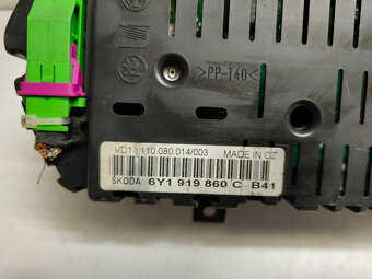 tachometer SKODA FABIA I 6y1919860c b41 50€ - 3