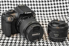 ZNÍŽENÁ CENA Canon 1300D s Gripom,2 objektívmi,4 batériami - 3