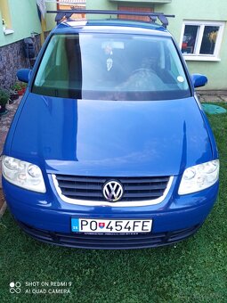 Volkswagen Touran 1.6 benzín+lpg - 3