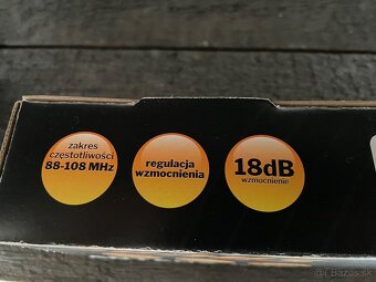 Aktívna rádiová anténa SONUS s napájaním a zosilňovačom - 3