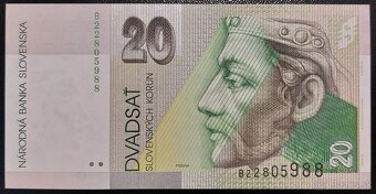BANKOVKY II. ČSR S KOLKOM A SLOVENSKO - 1993 - 2007 - 3