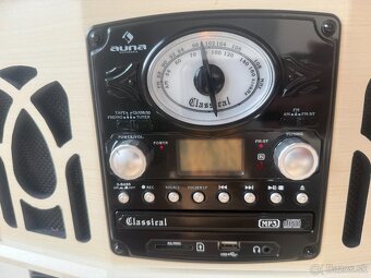 Auna NR-620 Gramofón Retro CD USB - 3