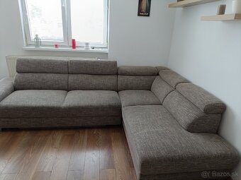 Predám sedaciu súpravu/rohovú sedačku. - 3