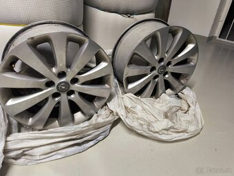 Predám ALU disky 17" – Opel Astra originál - 3