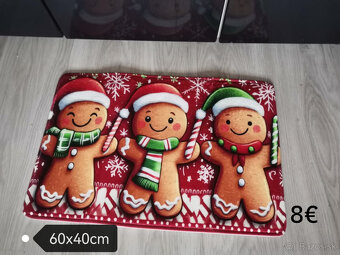 Perníčkové Vianoce ,obliečky ,vence na dvere NOVE - 3