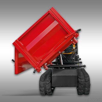 Jansen RD-1000 Dumper PRO,  motor Vanguard, 3 bočné sklápani - 3