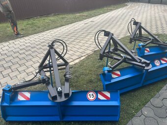 Radlica na sneh, snežný pluh - 3