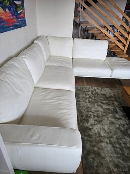 Kožená talianska sedačka - 3