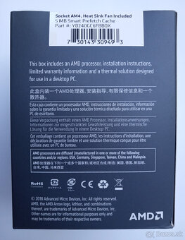 Predam AMD Athlon 240GE, v zaruke - 3