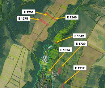 Bzovík – 39.580 m2 ORNÁ PÔDA v podiele 1/1 - 3