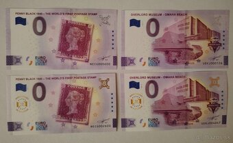 0€ / 0 euro suvenírová bankovka - zahraničie mix - 3