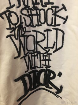 CHRISTIAN DIOR white damska mikinka M/L - 3