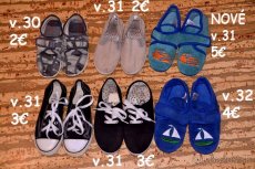 NOVE sandále iné topánky, plátenky, kroks veľkosť 29, 30, 31 - 3