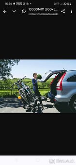 Atera Mercedes Benz skladací nosič 2 bicykle - 3
