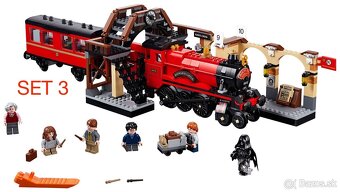 Harry Potter stavebnice 3 + figúrky - typ lego - nové - 3