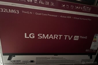LG smart 32” - 3