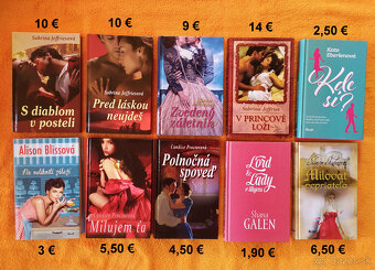 Romány, beletria, romantické, historické, detské knihy - 3