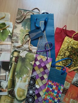 Darčekové tašky na fľašu - 3