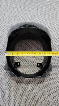 predný štít čierna lesklá a matná nové - 3