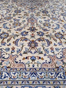 🌟 Luxusný zberateľský hodvábny koberec Nain 4x3 m 🌟 - 3