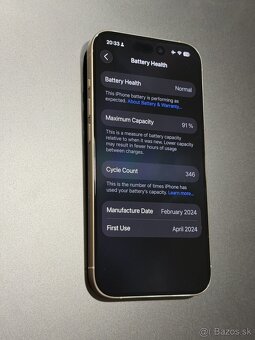 iPhone 15 PRO 256 GB White Titanium - 3