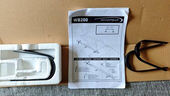 WHISPBAR WB200 2ks, špičkové strešné nosiče na bicykle, nové - 3