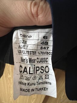 Predám pánsky oblek veľkosť S-M - 3