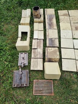 Kompletná kachľová pec /vyše 100.ročná / - 3