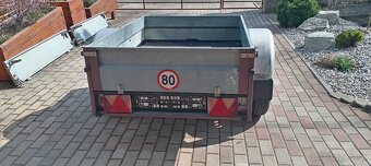 Prívesný vozík bez TP a ŠPZ - 3