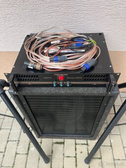 3-KANÁLOVÉ OZVUČENIE 2+1/2 = 1000W pre kluby, bary, DJs - 3