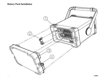 Repasovaný akumulátor Agilent E1779A - 3