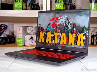 Herný notebook MSI KATANA 17 | i7-11800 | RTX 3060 | ZÁRUKA - 3
