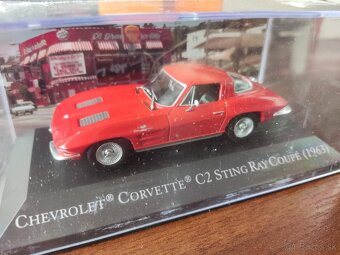 Chevrolet Corvette C2 Sting Ray Coupe 1963 1:43 - 3