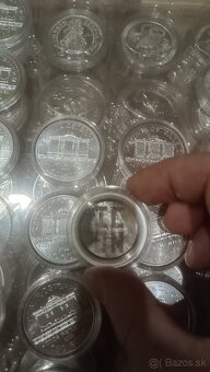 1 Oz a 2 oz strieborné investičné mince - 3