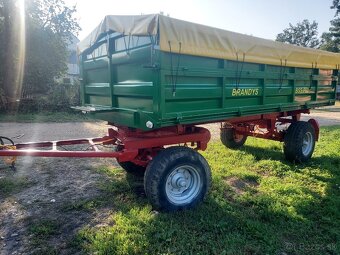 Prodám přívěs za traktor BSS P93 Autovlek 9t vlek vlečka - 3